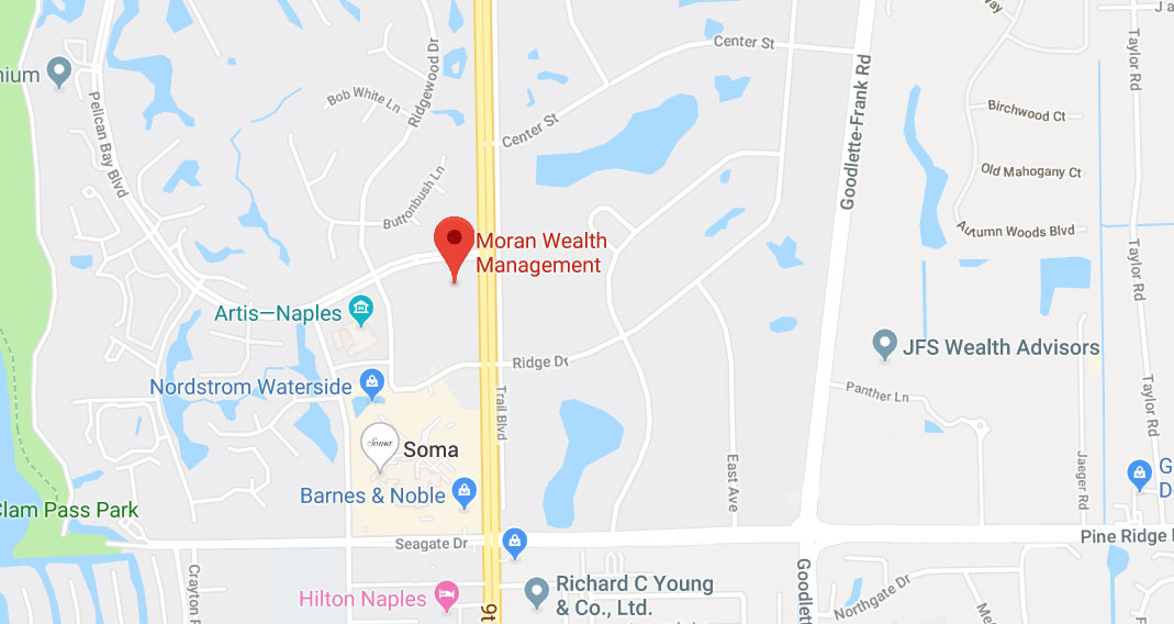 Map Direction to Moran Wealth
